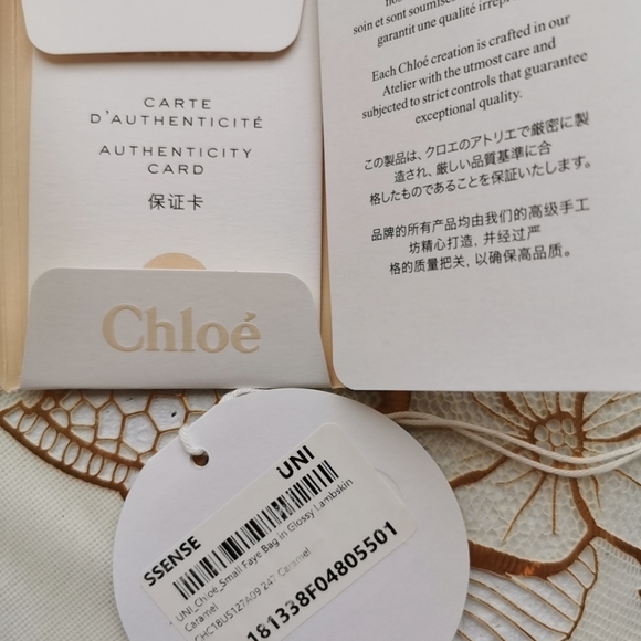 Chloé Brown Small Faye Bag - Picture 6 of 6